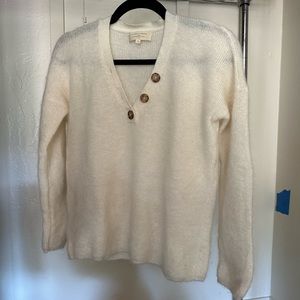 Sezane off-white sweater size S